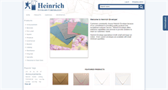 Desktop Screenshot of heinrichenvelope.com